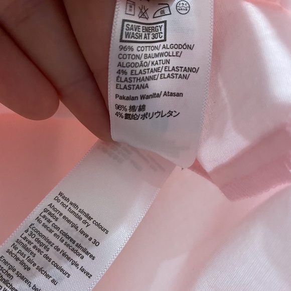 Topshop Pink Off The Shoulder Top - Picture 4 of 4